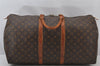 Authentic Louis Vuitton Monogram Keepall 55 Travel Boston Bag M41424 LV 2502J