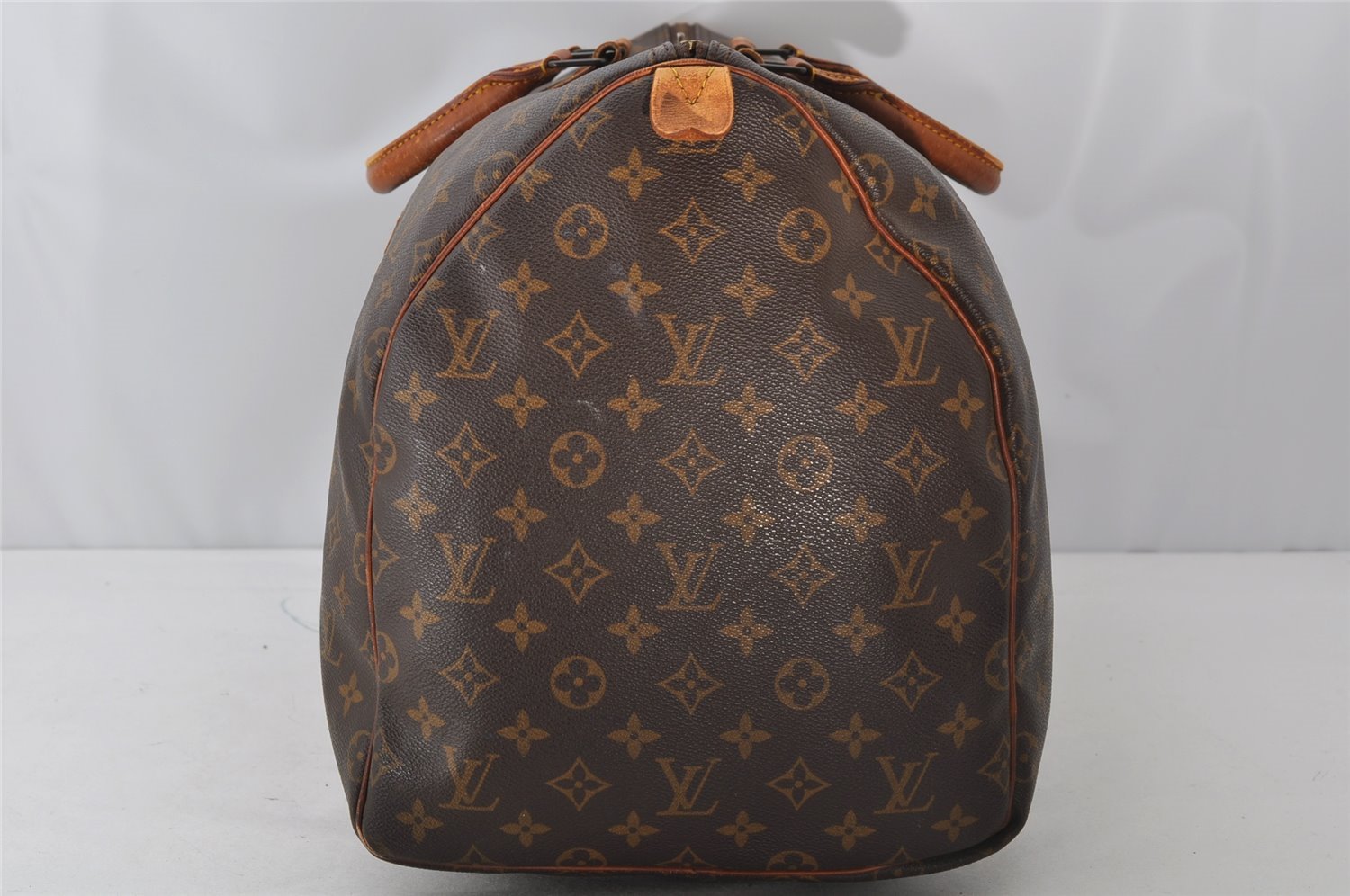 Authentic Louis Vuitton Monogram Keepall 55 Travel Boston Bag M41424 LV 2502J