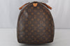 Authentic Louis Vuitton Monogram Keepall 55 Travel Boston Bag M41424 LV 2502J