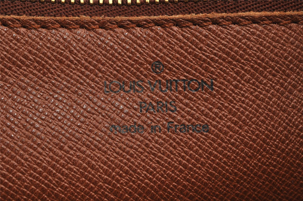 Authentic Louis Vuitton Monogram Marly Dragonne GM M51825 Clutch Hand Bag 2503I