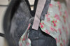 Authentic GUCCI Shoulder Cross Body Bag Purse GG PVC Leather Navy Blue 2503K