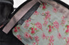 Authentic GUCCI Shoulder Cross Body Bag Purse GG PVC Leather Navy Blue 2503K