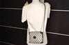 Authentic GUCCI Shoulder Cross Body Bag Purse GG PVC Leather Navy Blue 2503K