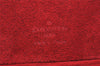 Authentic Louis Vuitton Epi Cannes Red Cosmetic Hand Bag Purse M48037 LV 2504I