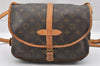 Authentic Louis Vuitton Monogram Saumur 30 Shoulder Cross Bag M42256 LV 2505J