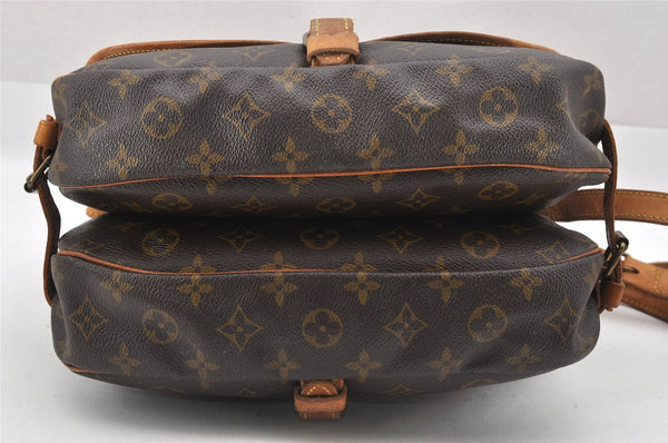 Authentic Louis Vuitton Monogram Saumur 30 Shoulder Cross Bag M42256 LV 2505J