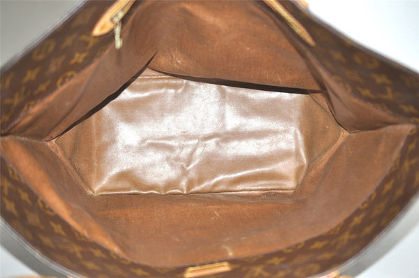 Authentic Louis Vuitton Monogram Sac Shopping PM Tote Bag M51108 LV Junk 2506I