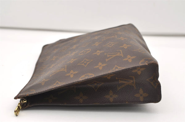 Auth Louis Vuitton Monogram Poche Toilette 26 Cosmetics Pouch Old Model LV 2506J