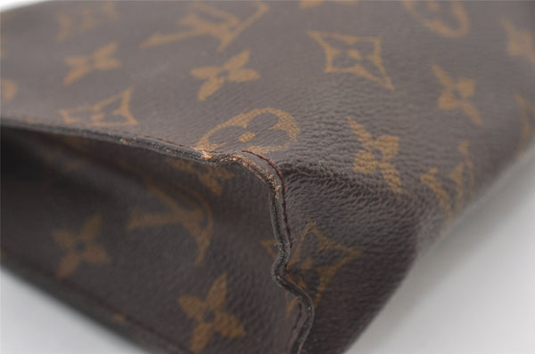 Auth Louis Vuitton Monogram Poche Toilette 26 Cosmetics Pouch Old Model LV 2506J