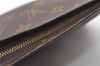 Auth Louis Vuitton Monogram Poche Toilette 26 Cosmetics Pouch Old Model LV 2506J