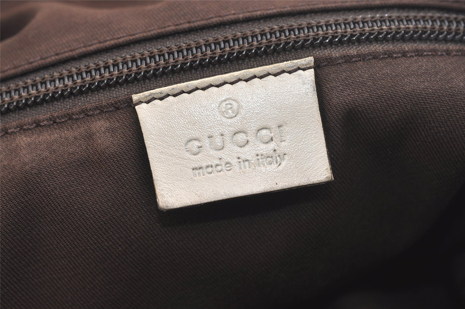 Authentic GUCCI Shoulder Cross Body Bag GG Canvas Leather 145857 Brown 2507K