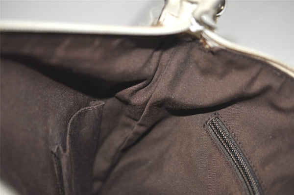 Authentic GUCCI Shoulder Cross Body Bag GG Canvas Leather 145857 Brown 2507K