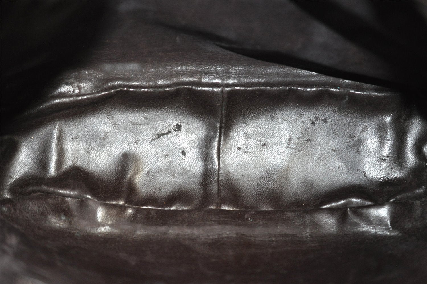 Authentic GUCCI Bamboo 2Way Shoulder Hand Bag Purse Suede Leather Brown 2508I