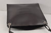 Authentic GUCCI Vintage Shoulder Hand Bag Purse Leather Brown Junk 2508K