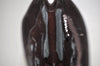 Authentic GUCCI Vintage Shoulder Hand Bag Purse Leather Brown Junk 2508K