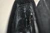 Authentic GUCCI Vintage Shoulder Hand Bag Purse Enamel Black Junk 2509I