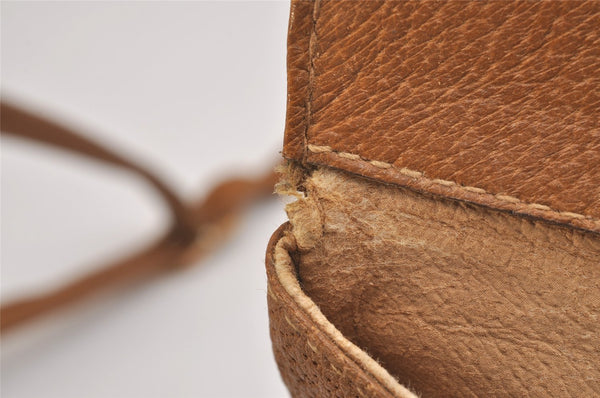 Authentic GUCCI Shoulder Cross Body Bag Purse GG PVC Leather White Junk 2510I