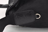 Authentic PRADA Nylon Tessuto Leather Shoulder Cross Body Bag BT6671 Black 2510J