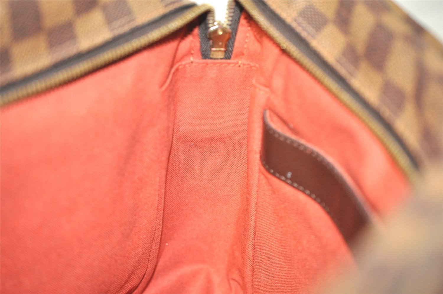 Authentic Louis Vuitton Damier Naviglio Shoulder Cross Body Bag N45255 LV 2511I