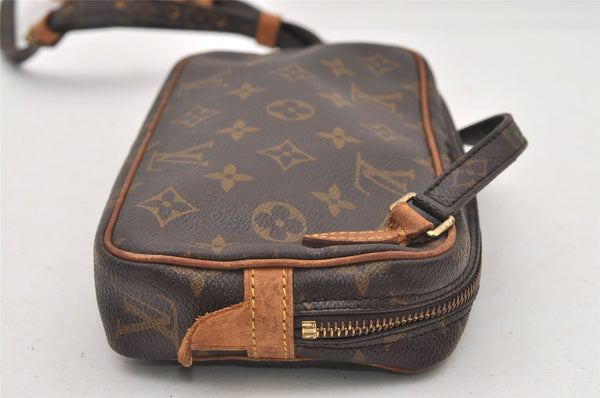 Auth Louis Vuitton Monogram Marly Bandouliere Shoulder Bag M51828 Junk 2511J