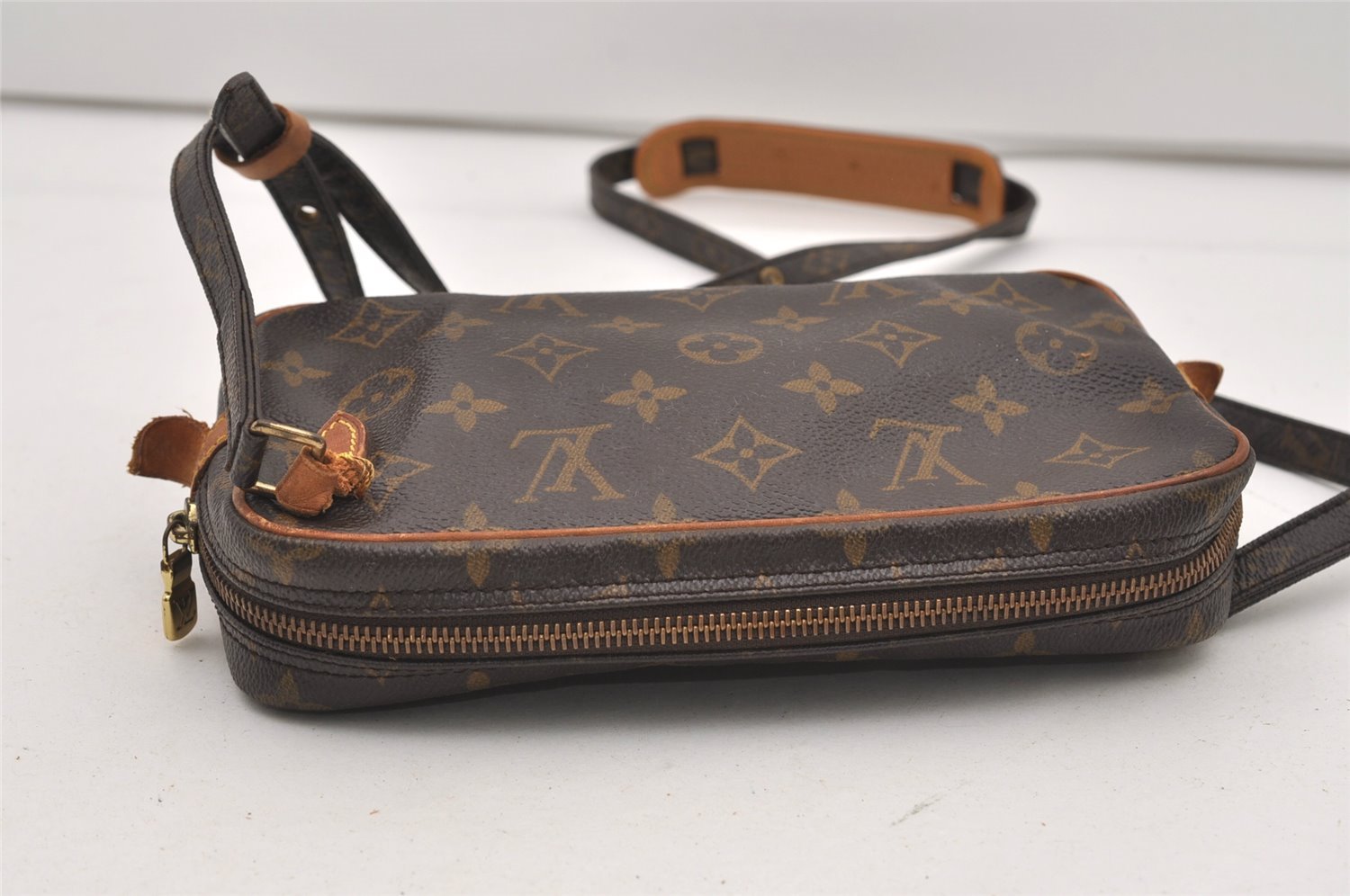 Auth Louis Vuitton Monogram Marly Bandouliere Shoulder Bag M51828 Junk 2511J