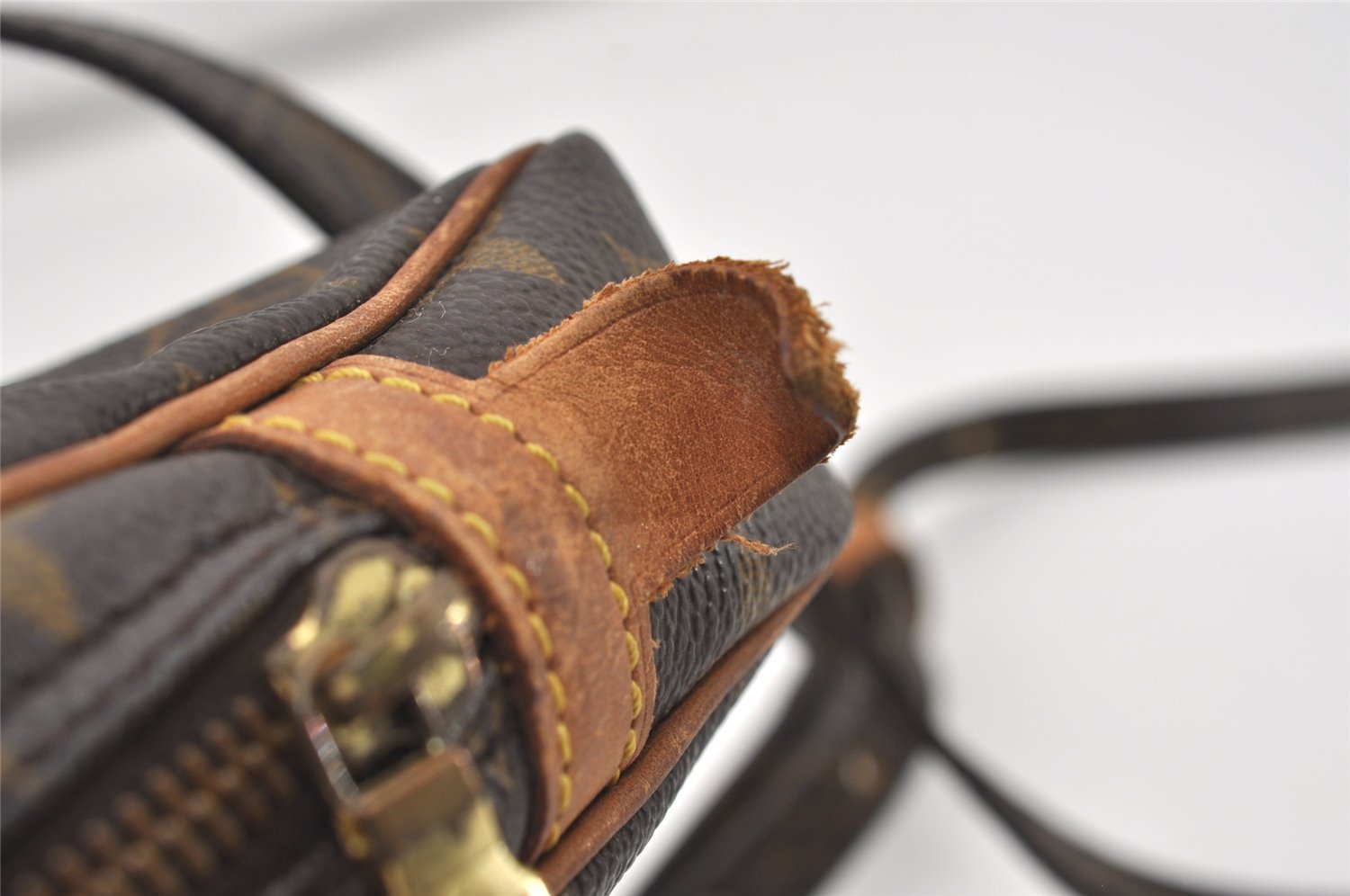 Auth Louis Vuitton Monogram Marly Bandouliere Shoulder Bag M51828 Junk 2511J