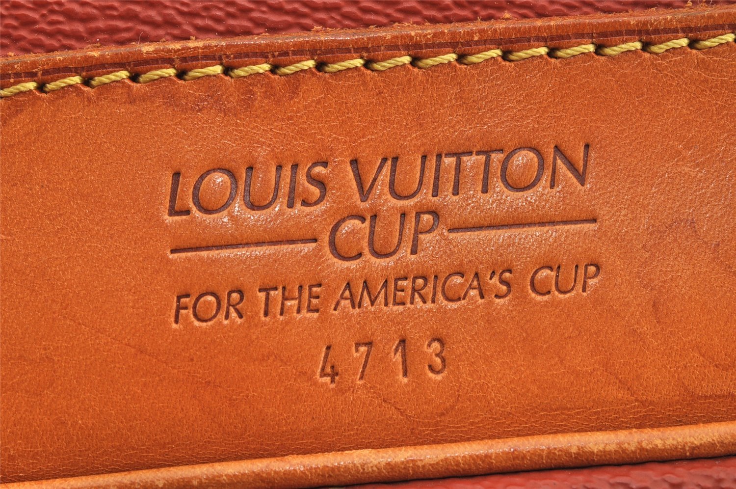 Auth Louis Vuitton Cup Saint Tropez Shoulder Bag Orange Red M80026 LV 2511K