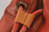 Auth Louis Vuitton Cup Saint Tropez Shoulder Bag Orange Red M80026 LV 2511K