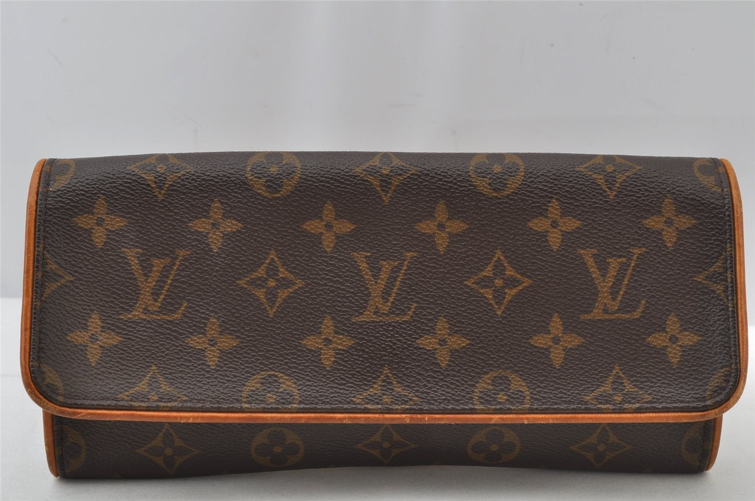 Authentic Louis Vuitton Monogram Pochette Twin GM Shoulder Bag M51852 LV 2512J
