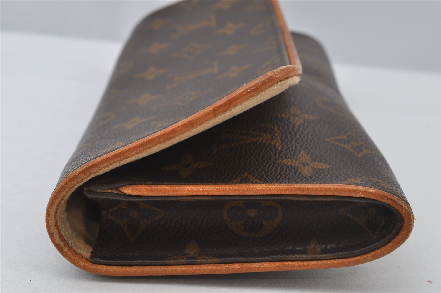 Authentic Louis Vuitton Monogram Pochette Twin GM Shoulder Bag M51852 LV 2512J