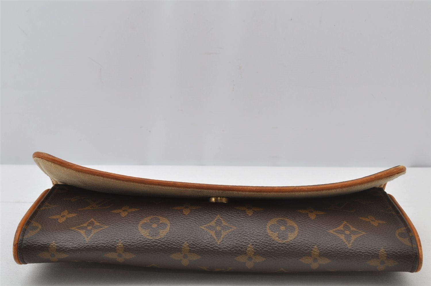 Authentic Louis Vuitton Monogram Pochette Twin GM Shoulder Bag M51852 LV 2512J