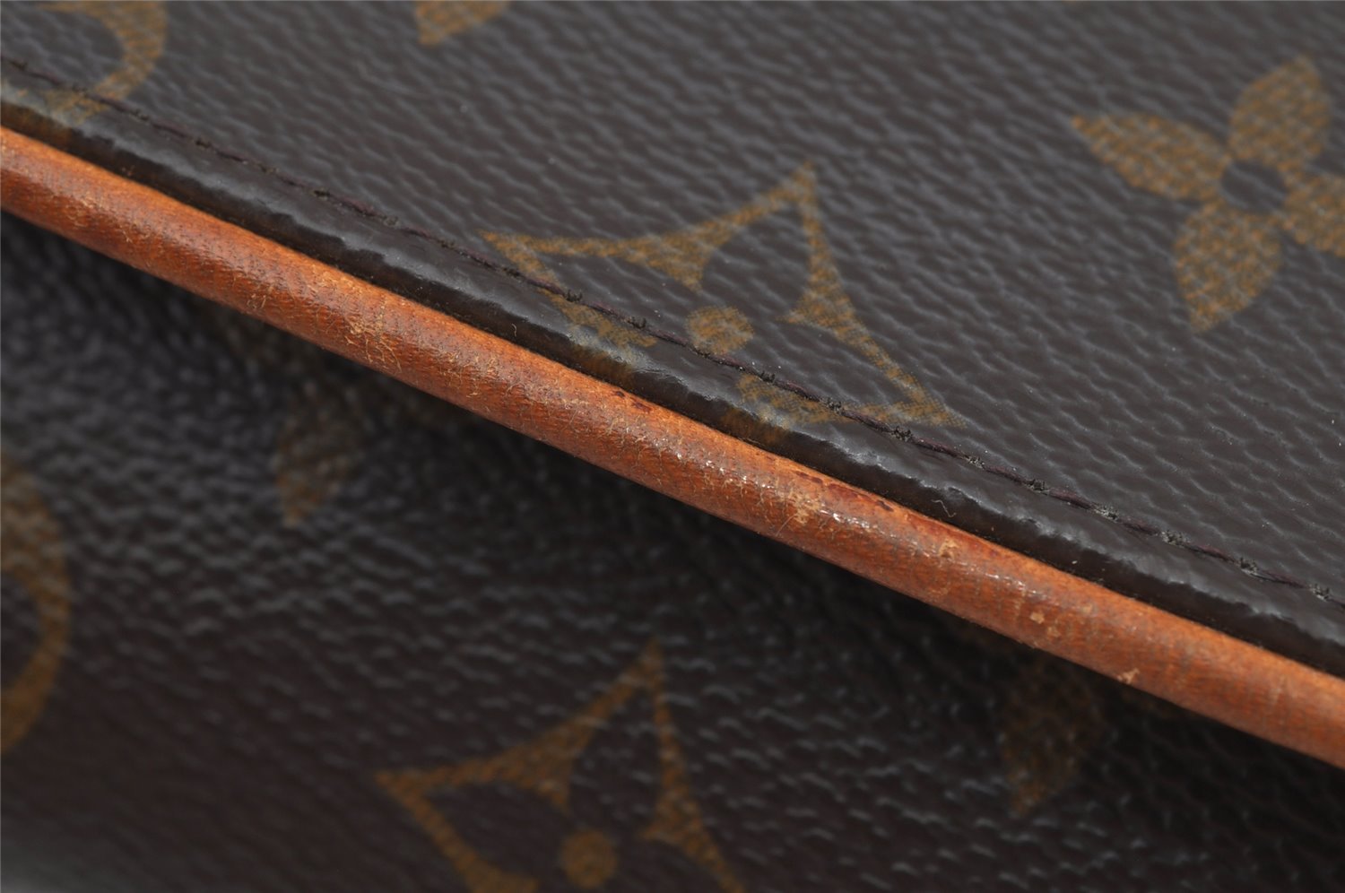 Authentic Louis Vuitton Monogram Pochette Twin GM Shoulder Bag M51852 LV 2512J