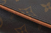 Authentic Louis Vuitton Monogram Pochette Twin GM Shoulder Bag M51852 LV 2512J