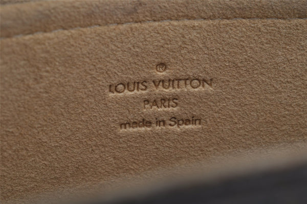 Authentic Louis Vuitton Monogram Pochette Twin GM Shoulder Bag M51852 LV 2512J