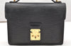 Authentic Louis Vuitton Epi Monceau 2Way Shoulder Hand Bag Black M52792 LV 2512K