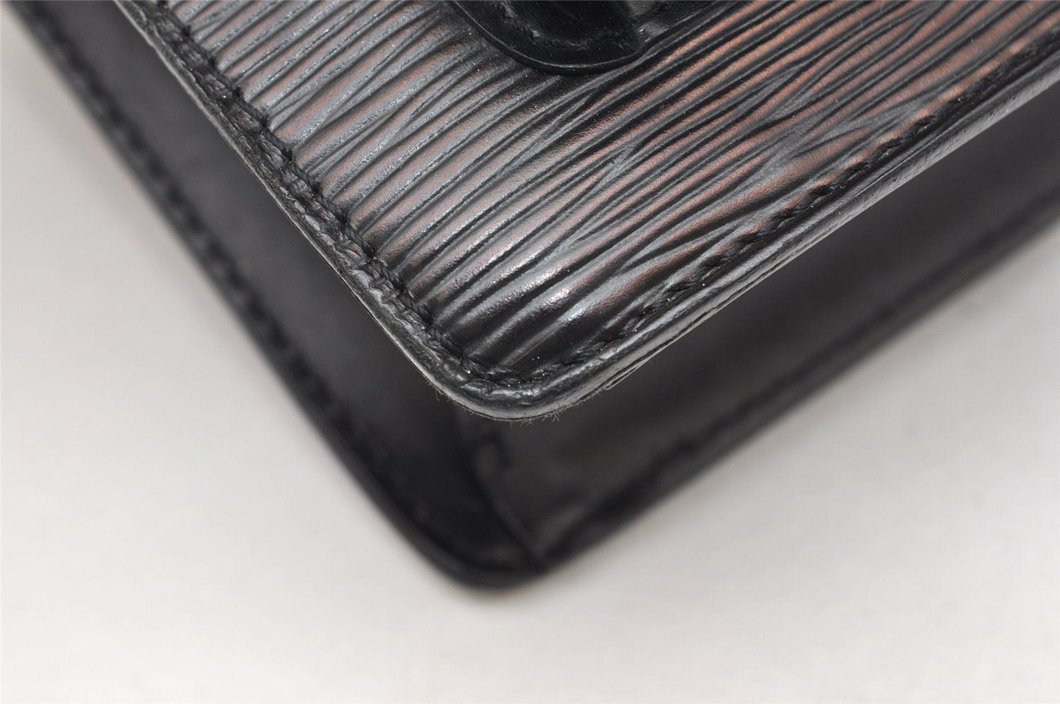 Authentic Louis Vuitton Epi Monceau 2Way Shoulder Hand Bag Black M52792 LV 2512K