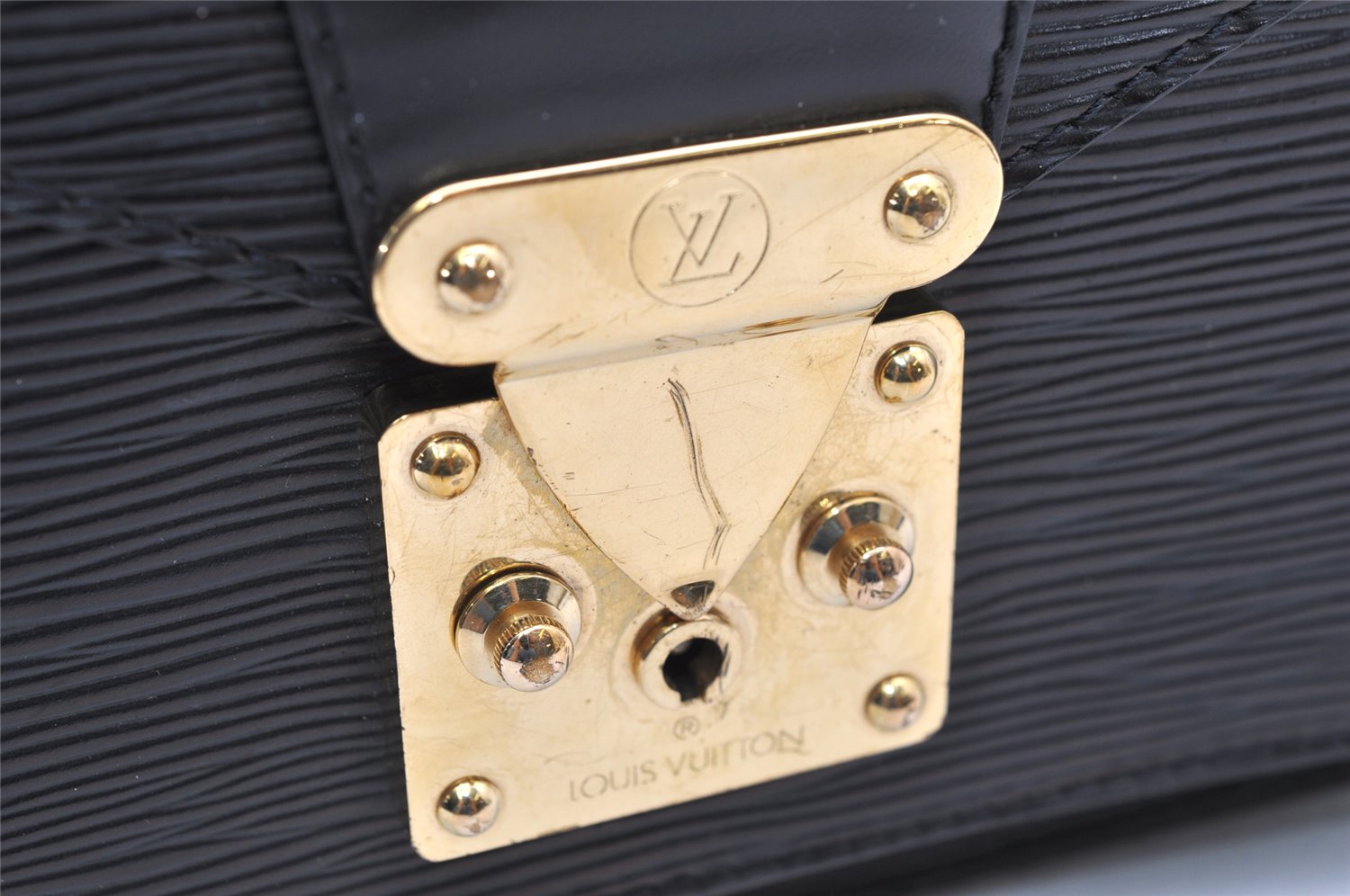 Authentic Louis Vuitton Epi Monceau 2Way Shoulder Hand Bag Black M52792 LV 2512K