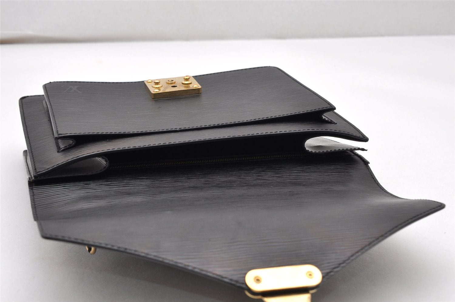 Authentic Louis Vuitton Epi Monceau 2Way Shoulder Hand Bag Black M52792 LV 2512K