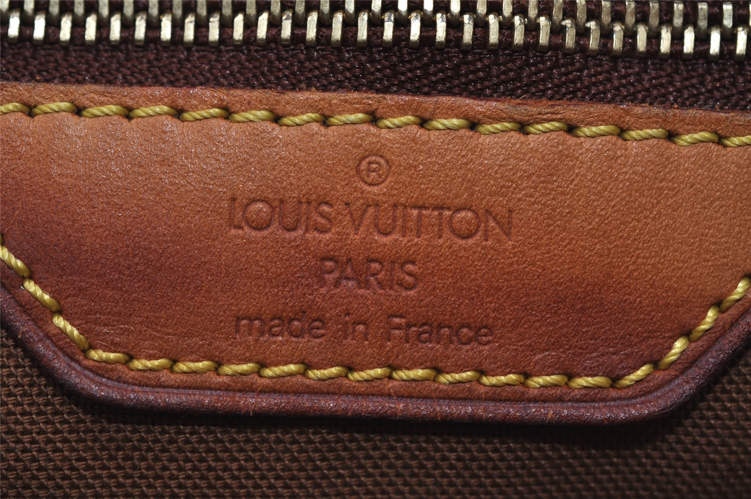 Authentic Louis Vuitton Monogram Cabas Mezzo Shoulder Tote Bag M51151 Junk 2513I