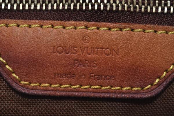 Authentic Louis Vuitton Monogram Cabas Mezzo Shoulder Tote Bag M51151 Junk 2513I