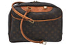 Authentic Louis Vuitton Monogram Deauville Hand Bag M47270 LV Junk 2514I