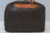 Authentic Louis Vuitton Monogram Deauville Hand Bag M47270 LV Junk 2514I