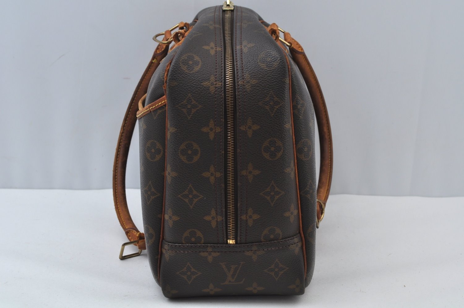 Authentic Louis Vuitton Monogram Deauville Hand Bag M47270 LV Junk 2514I