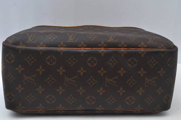 Authentic Louis Vuitton Monogram Deauville Hand Bag M47270 LV Junk 2514I