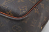 Authentic Louis Vuitton Monogram Deauville Hand Bag M47270 LV Junk 2514I