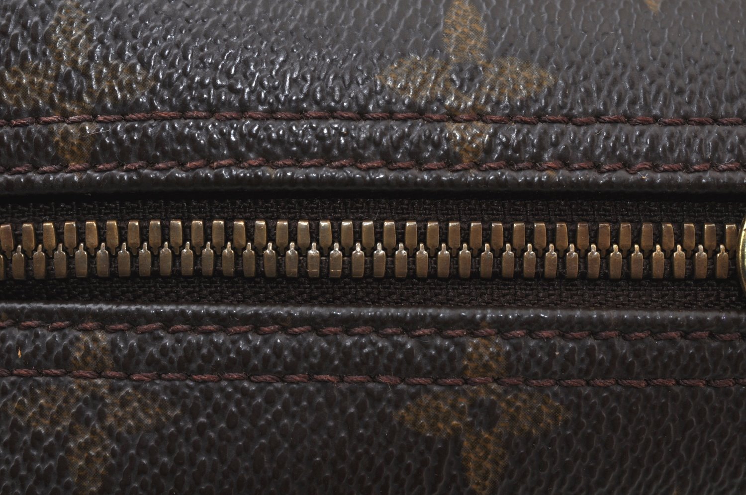 Authentic Louis Vuitton Monogram Deauville Hand Bag M47270 LV Junk 2514I