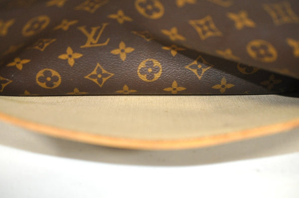 Authentic Louis Vuitton Monogram Deauville Hand Bag M47270 LV Junk 2514I