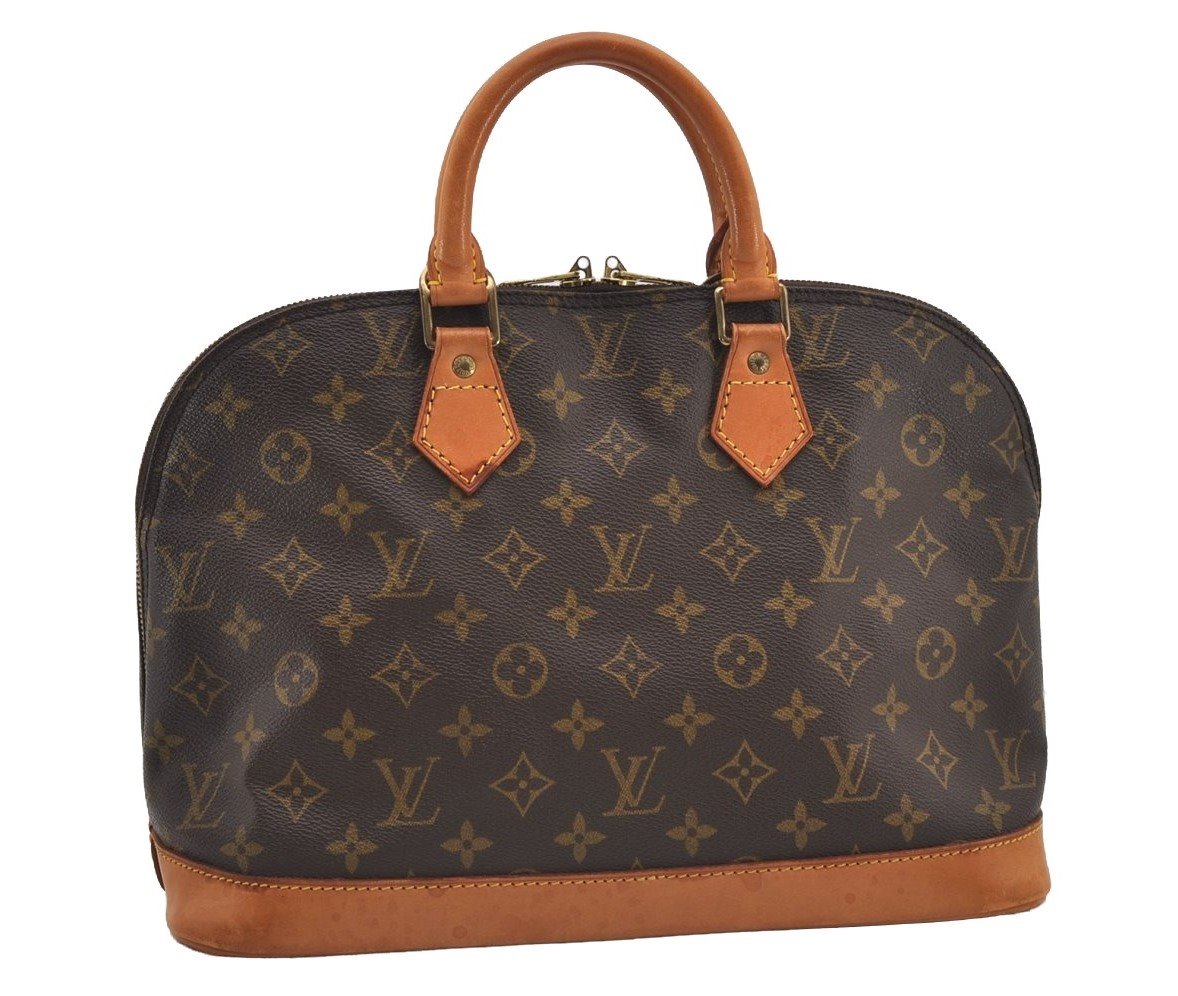 Authentic Louis Vuitton Monogram Alma Hand Bag Purse M51130 LV 2515J
