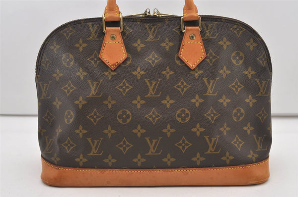 Authentic Louis Vuitton Monogram Alma Hand Bag Purse M51130 LV 2515J