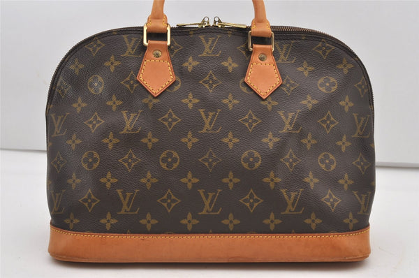Authentic Louis Vuitton Monogram Alma Hand Bag Purse M51130 LV 2515J